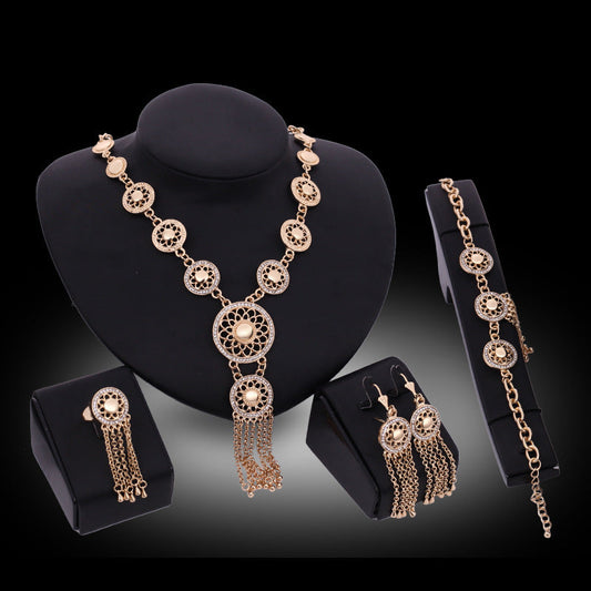 European And American Party Ladies Jewellery Set Dujana147