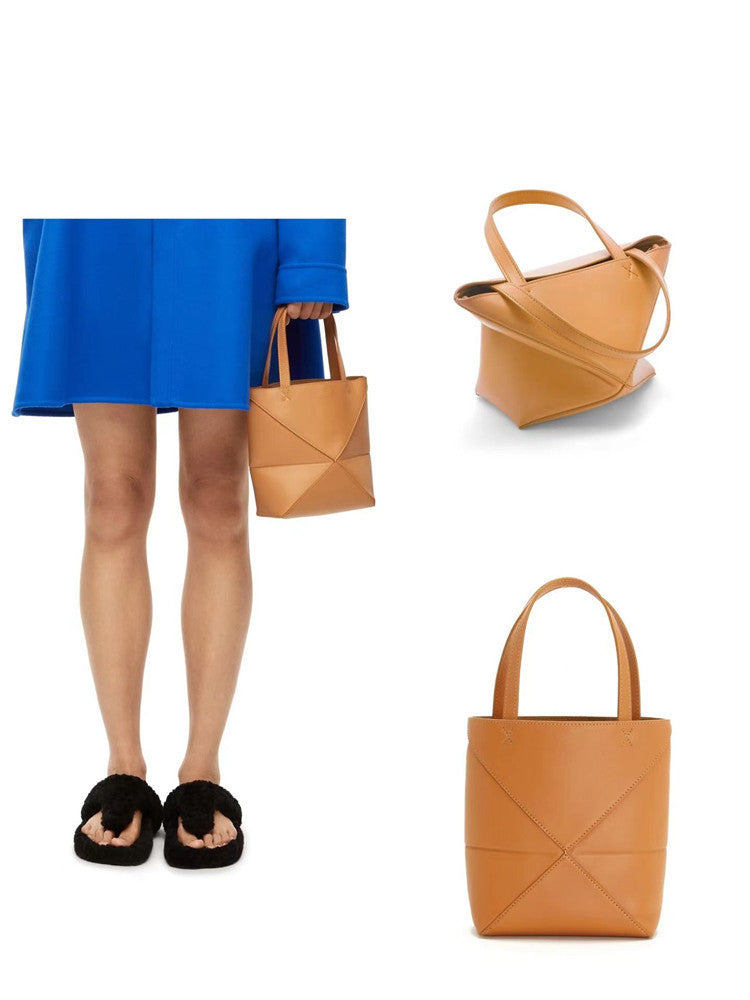 Deformation Geometry Single Shoulder Oblique Span Tote Package Dujana147