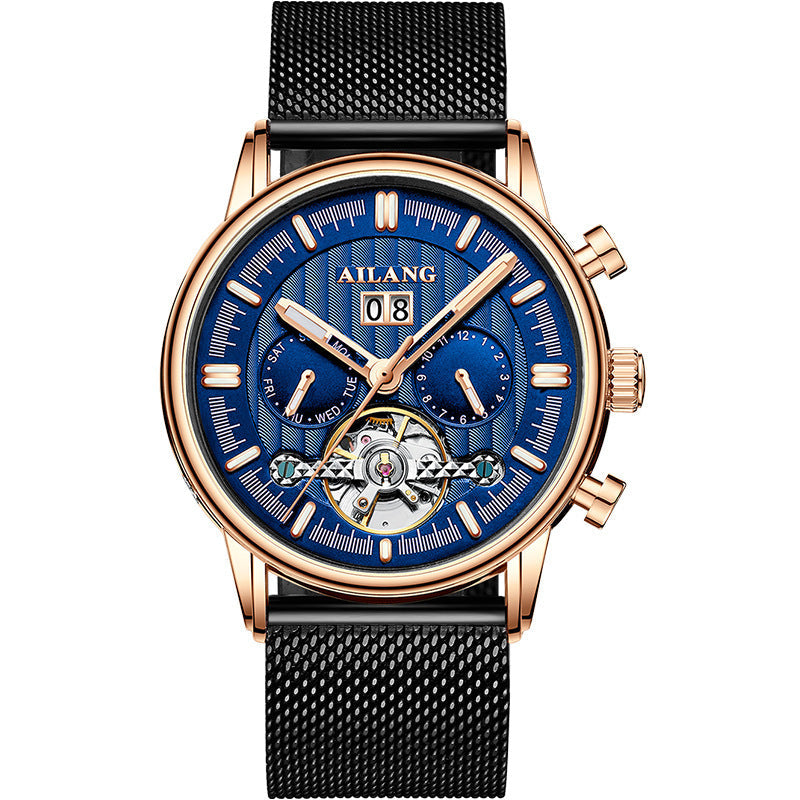 Tourbillon Multi-function Automatic Mechanical Men's Watch Dujana147