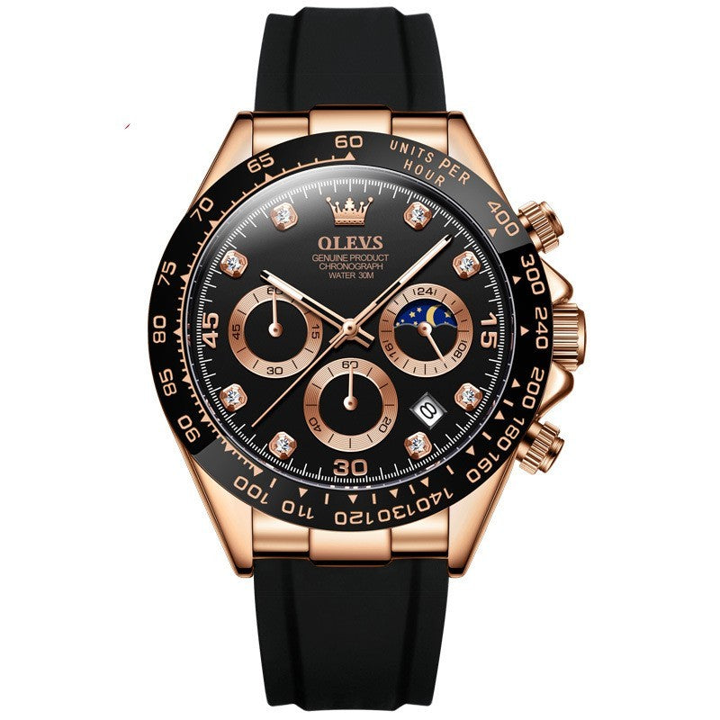 Multi-Function Sports Timing Quartz Men Dujana147