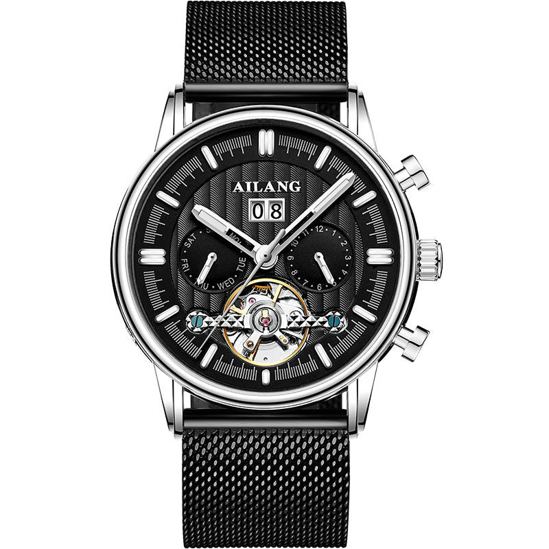 Tourbillon Multi-function Automatic Mechanical Men's Watch Dujana147