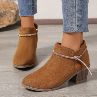 Low-cut Fashion Personalized Martin Boots For Women