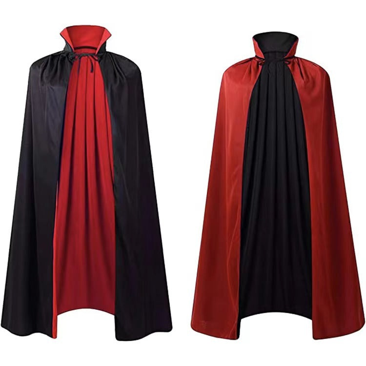 Halloween Cloak Costumes Wizard Cloak For Children Hooded Capes Mantle Black Party Decoration Dujana147
