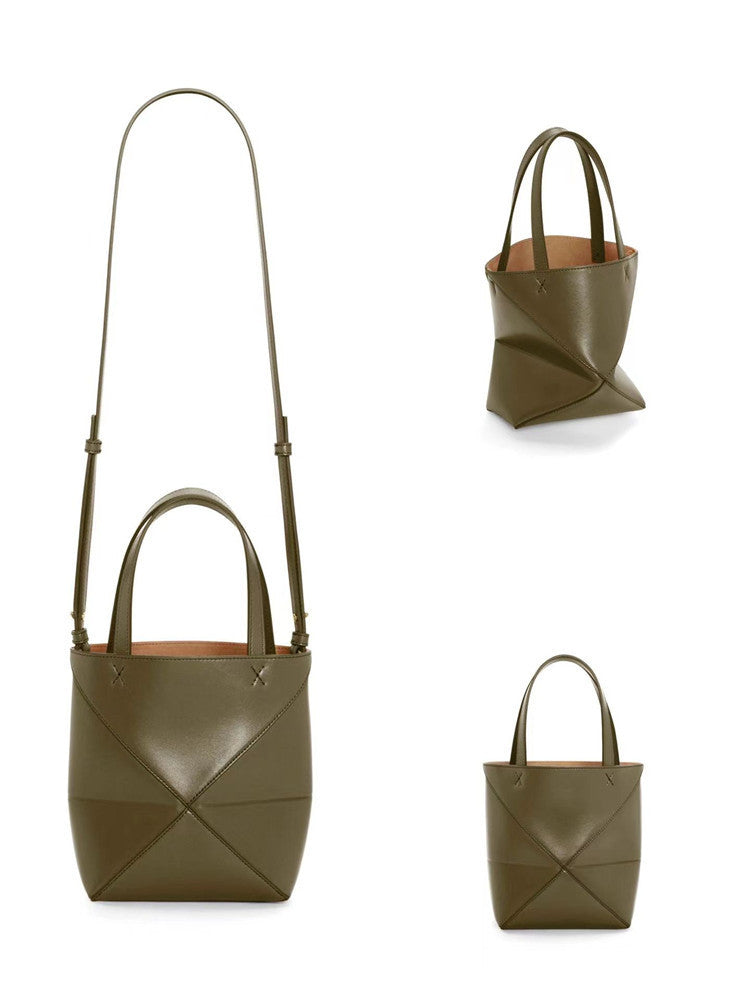 Deformation Geometry Single Shoulder Oblique Span Tote Package Dujana147