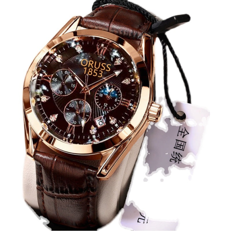 Automatic Movement Watch Waterproof Luminous Dujana147