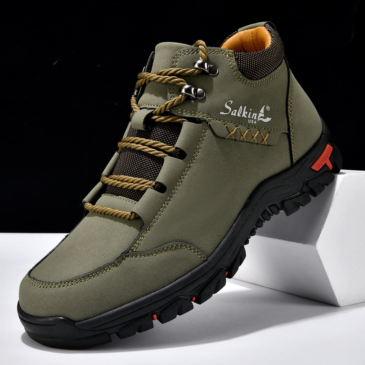 Mid-calf Vintage Men's Outdoor Casual Shoes