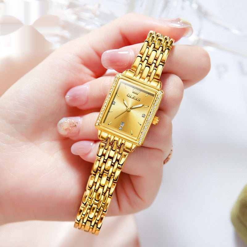 Women's All-match Simple Square Fashion Quartz Watch Dujana147