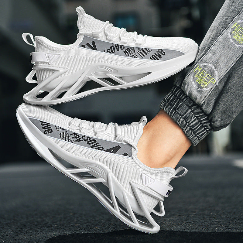 Fashion Casual Exercise Fly Woven Mesh Men's Shoes