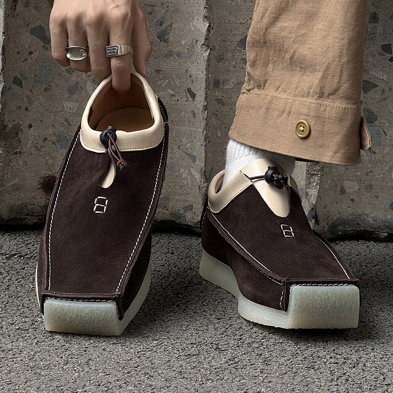 Summer Beanie Thick Bottom Increased By Casual Loafers