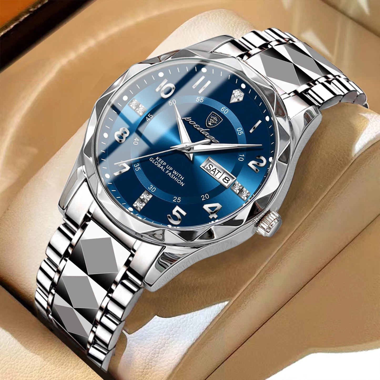 Luxury Waterproof Luminous Quartz New Men's Watch Dujana147