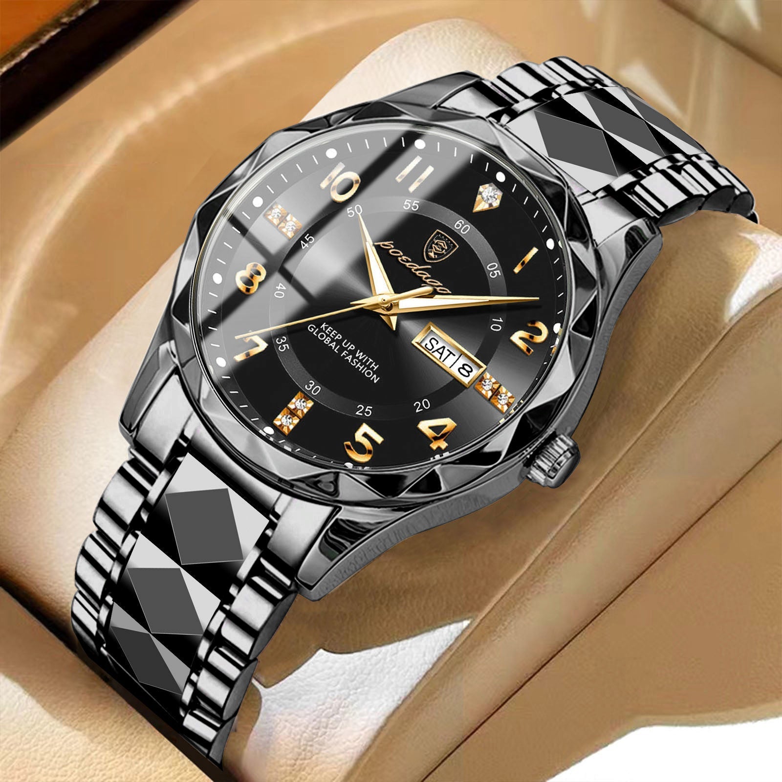 Luxury Waterproof Luminous Quartz New Men's Watch Dujana147