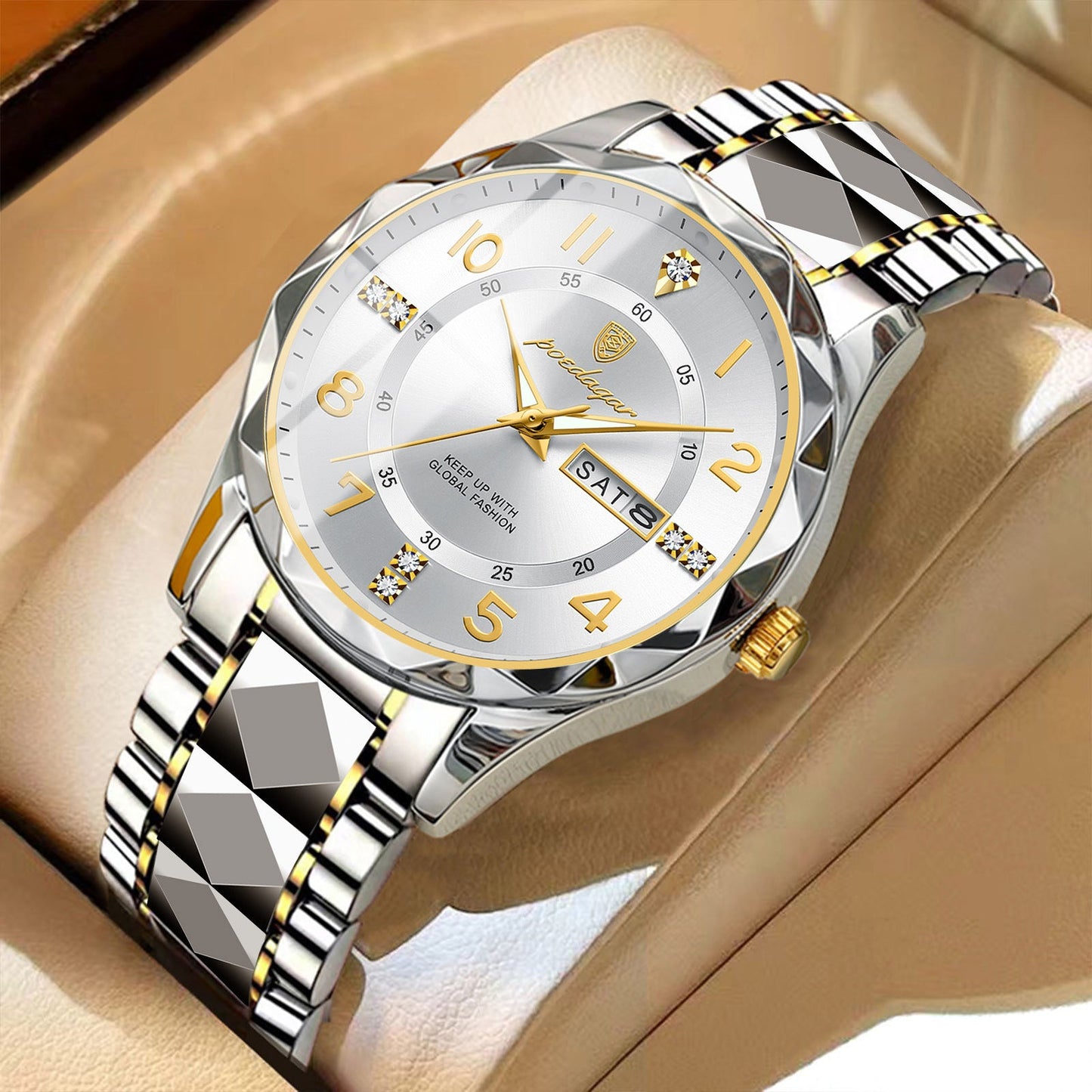 Luxury Waterproof Luminous Quartz New Men's Watch Dujana147