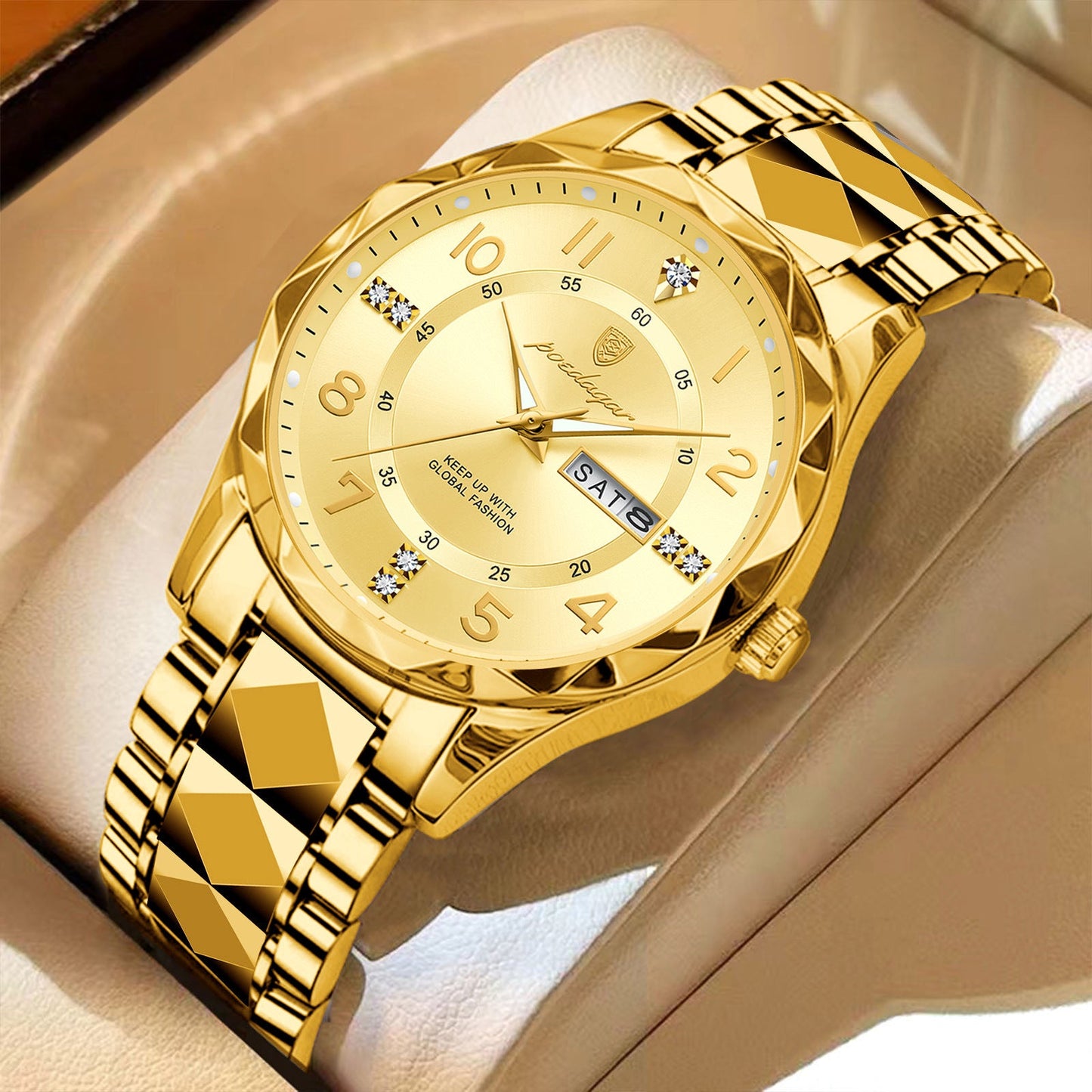 Luxury Waterproof Luminous Quartz New Men's Watch Dujana147
