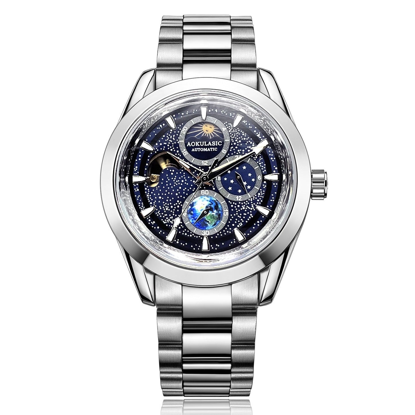 Full Luminous Multifunctional Mechanical Watch For Men Dujana147