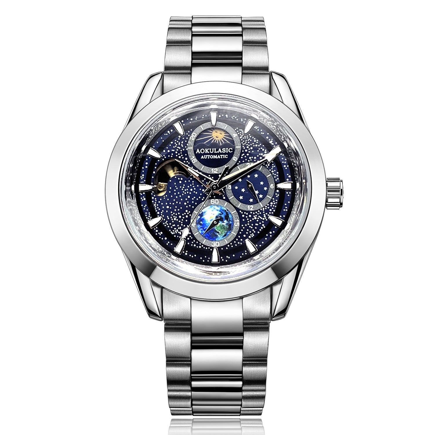 Full Luminous Multifunctional Mechanical Watch For Men Dujana147