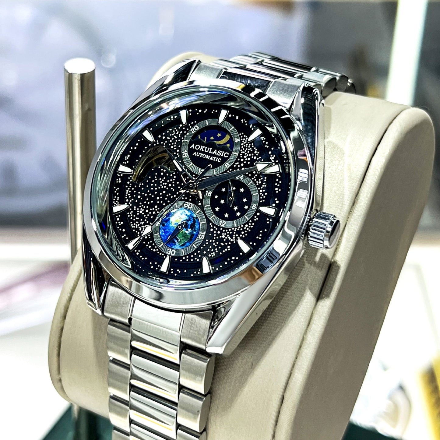 Full Luminous Multifunctional Mechanical Watch For Men Dujana147