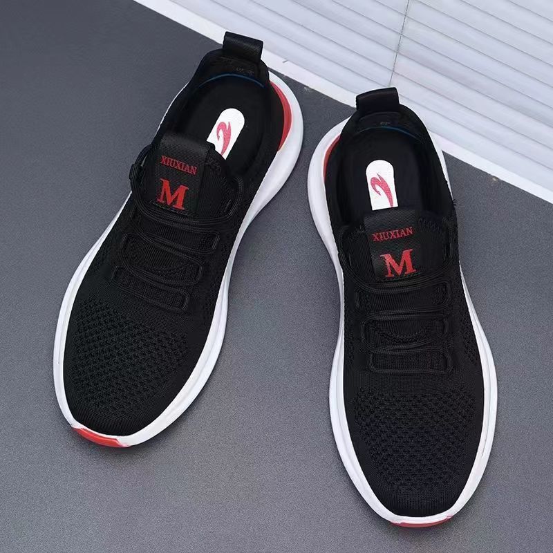 Casual Mesh Sports Men's Shoes Breathable Soft Bottom Wild Deodorant Light