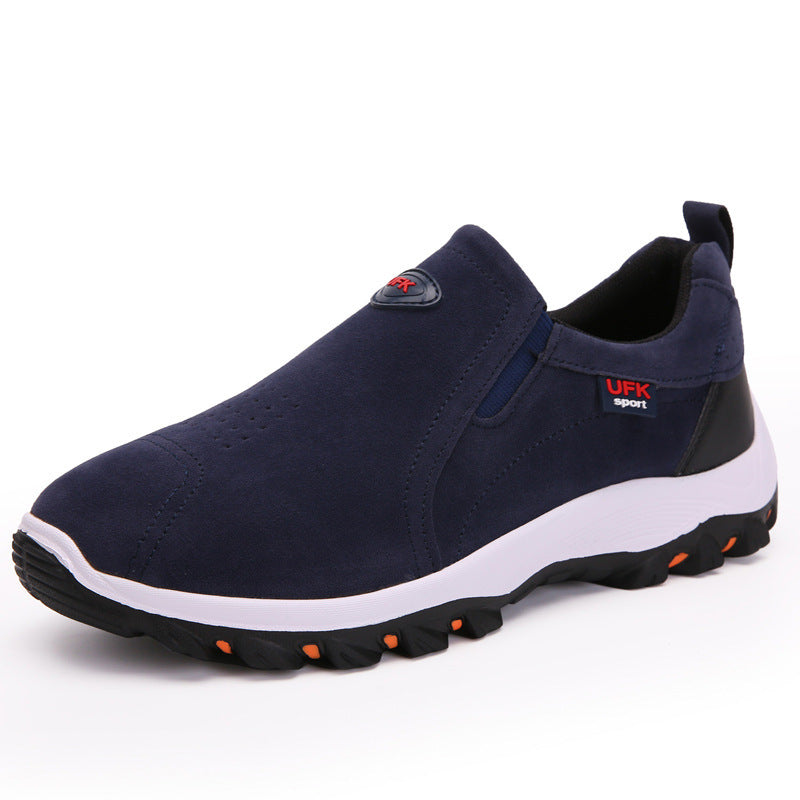 Frosted Men's Shoes Outdoor Casual Mountaineering