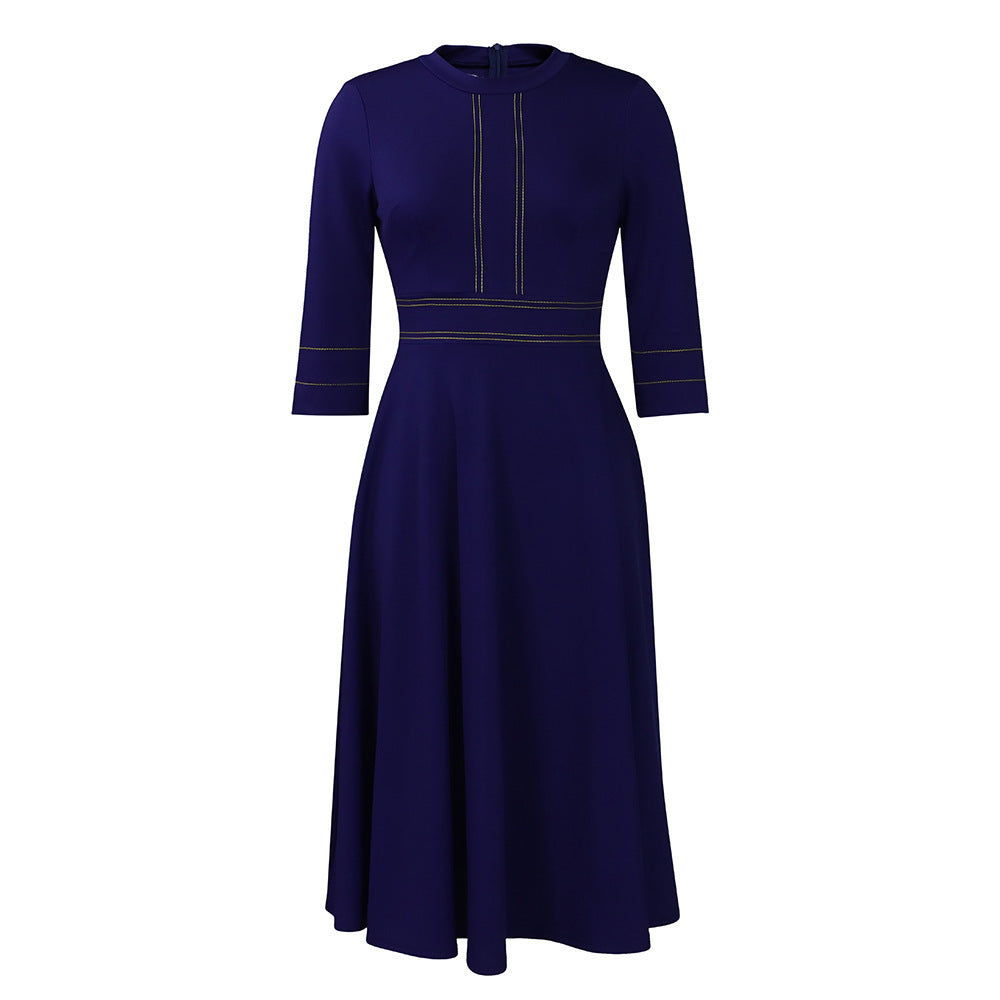 African Plus Size Women's Clothes Short Sleeve Stand Collar Fashion Party