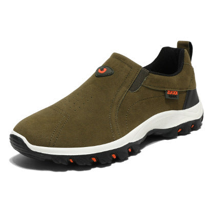 Frosted Men's Shoes Outdoor Casual Mountaineering