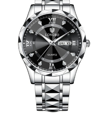 Waterproof Luminous Dual Calendar Watch Dujana147