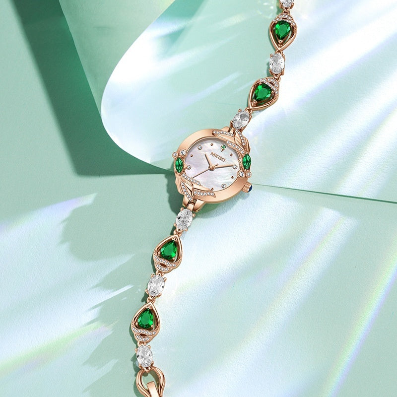 Women's Simple All-match Crystal Small Goldfish Fritillary Bracelet Women's Watch Dujana147