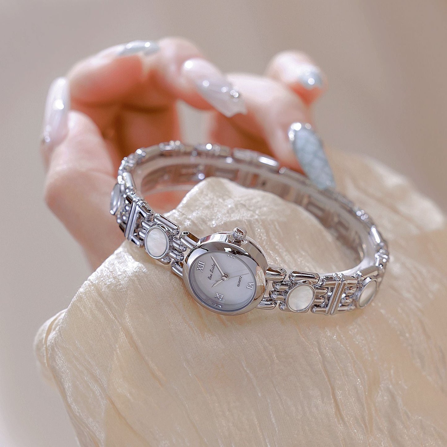 Aurora Natural Black Gold Abalone Color Shell High Class Elegant Watch Dujana147