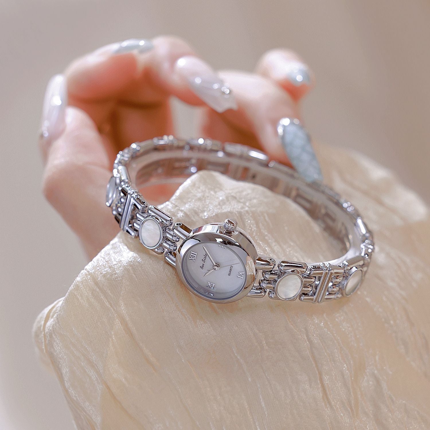 Aurora Natural Black Gold Abalone Color Shell High Class Elegant Watch Dujana147