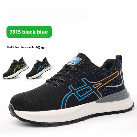 Anti Smashing And Puncture Comfortable Breathable Mesh Safety Protective Shoes
