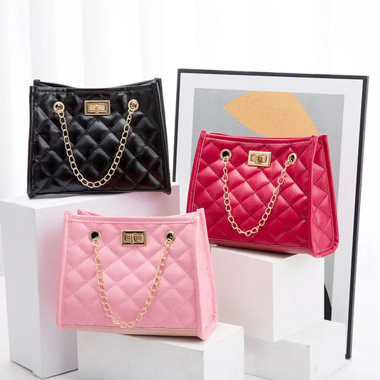Mini Chain Shoulder Bags Rhombus Sewing Small Square Bags For Women Dujana147