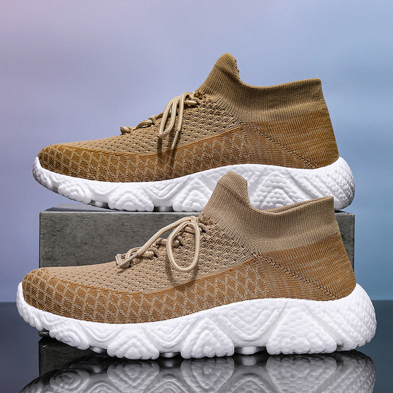 Fly Woven Mesh Breathable Sneaker Men