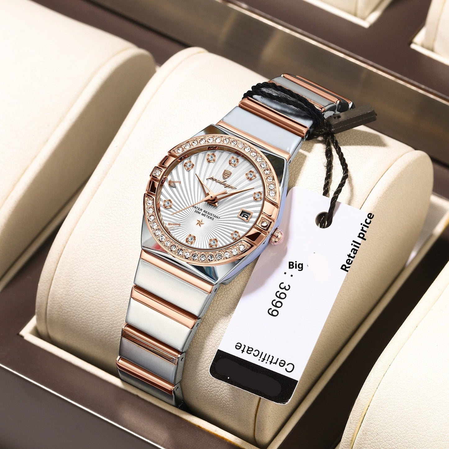 Women's Waterproof Luminous Ultra-thin Watch Dujana147