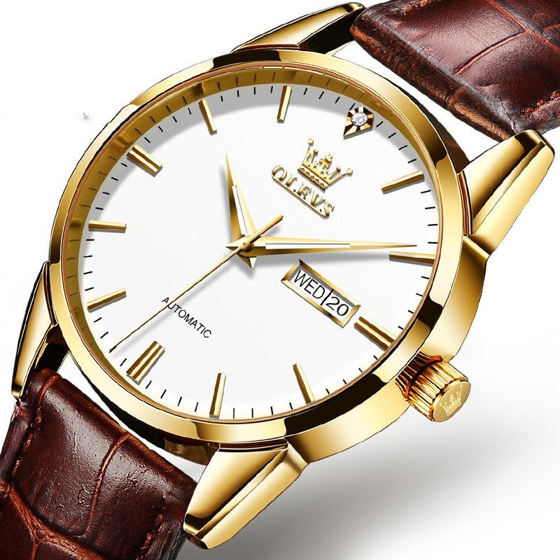 Mechanical Watch Men's Fashion Waterproof Belt Dujana147