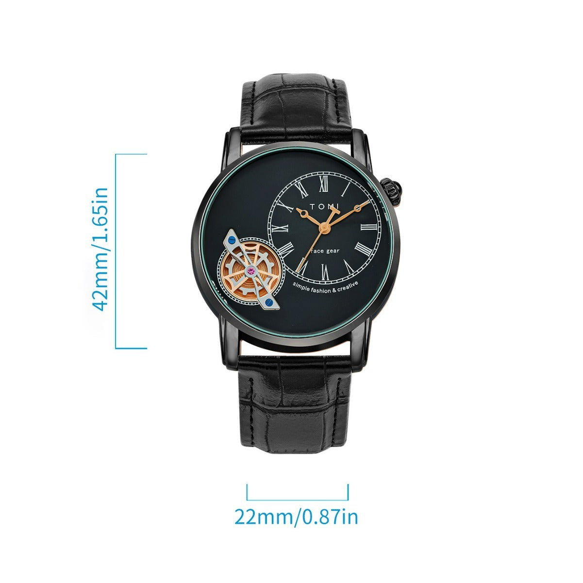 Quartz European Style Hollow-out Gift Box Waterproof Watch Dujana147