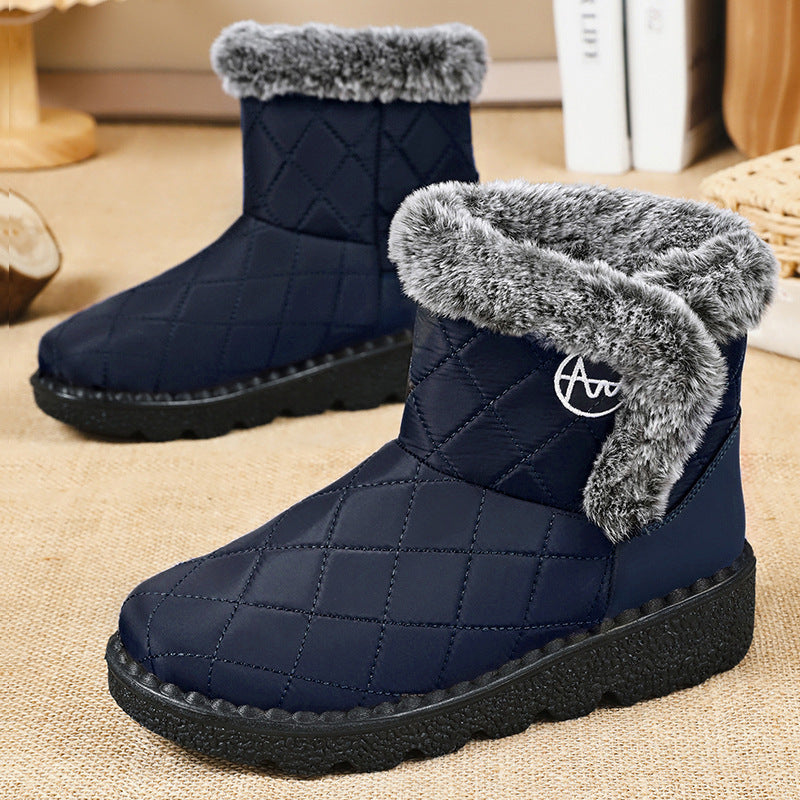 Women's High-top Soft Bottom Outdoor Snow Boots