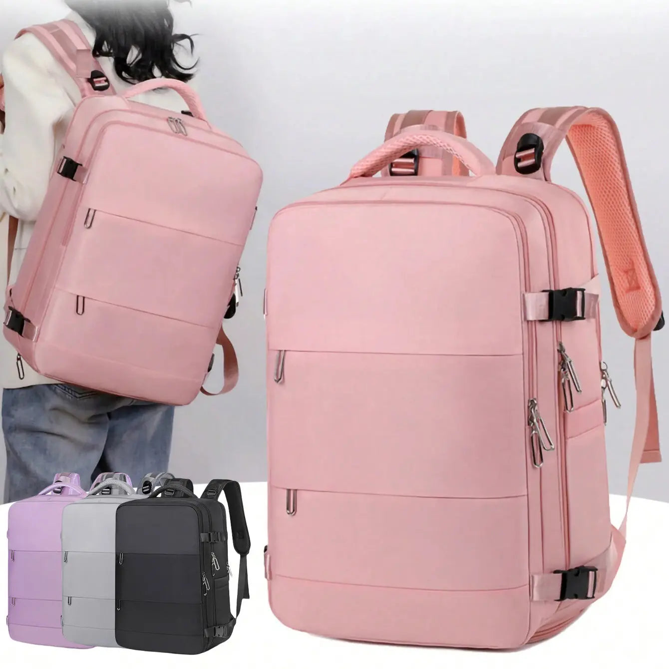 New Travel Backpack Female Large-capacity Dry And Wet Luggage Travel Bags Computer Backpack College Students Bag Dujana147