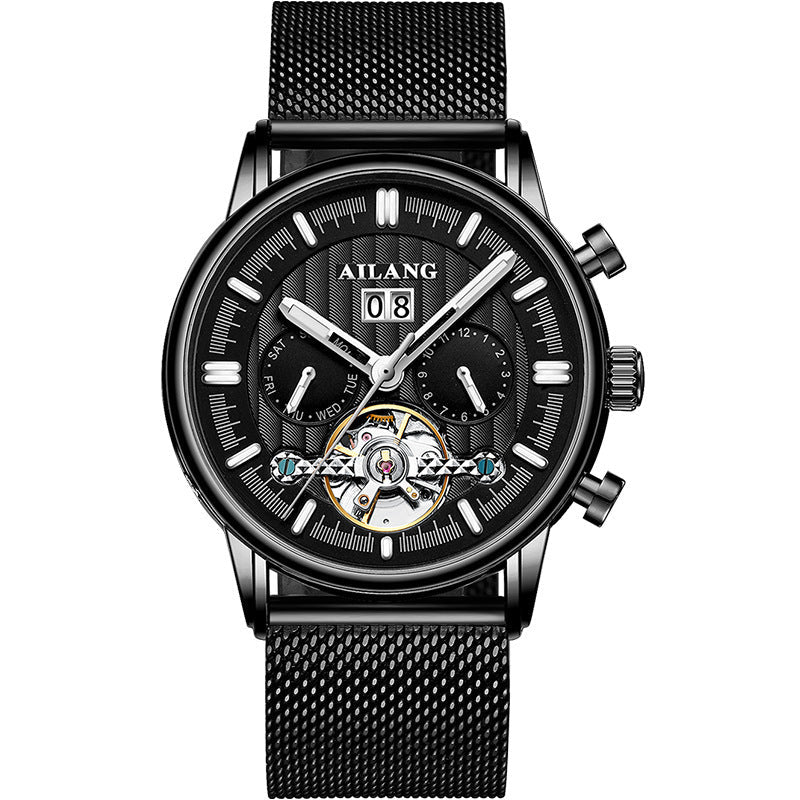 Tourbillon Multi-function Automatic Mechanical Men's Watch Dujana147