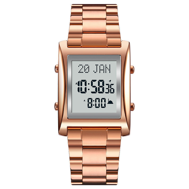 SKMEI 1815 Muslim Islamic Azan Prayer Watch Qibla Direction Multifunctional Digital Watches Dujana147