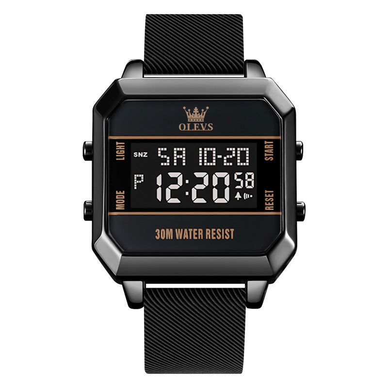 Electronic Watch Multifunctional Children Men's Watch Dujana147