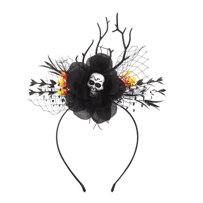 Halloween Bat Pumpkin Headband Dujana147