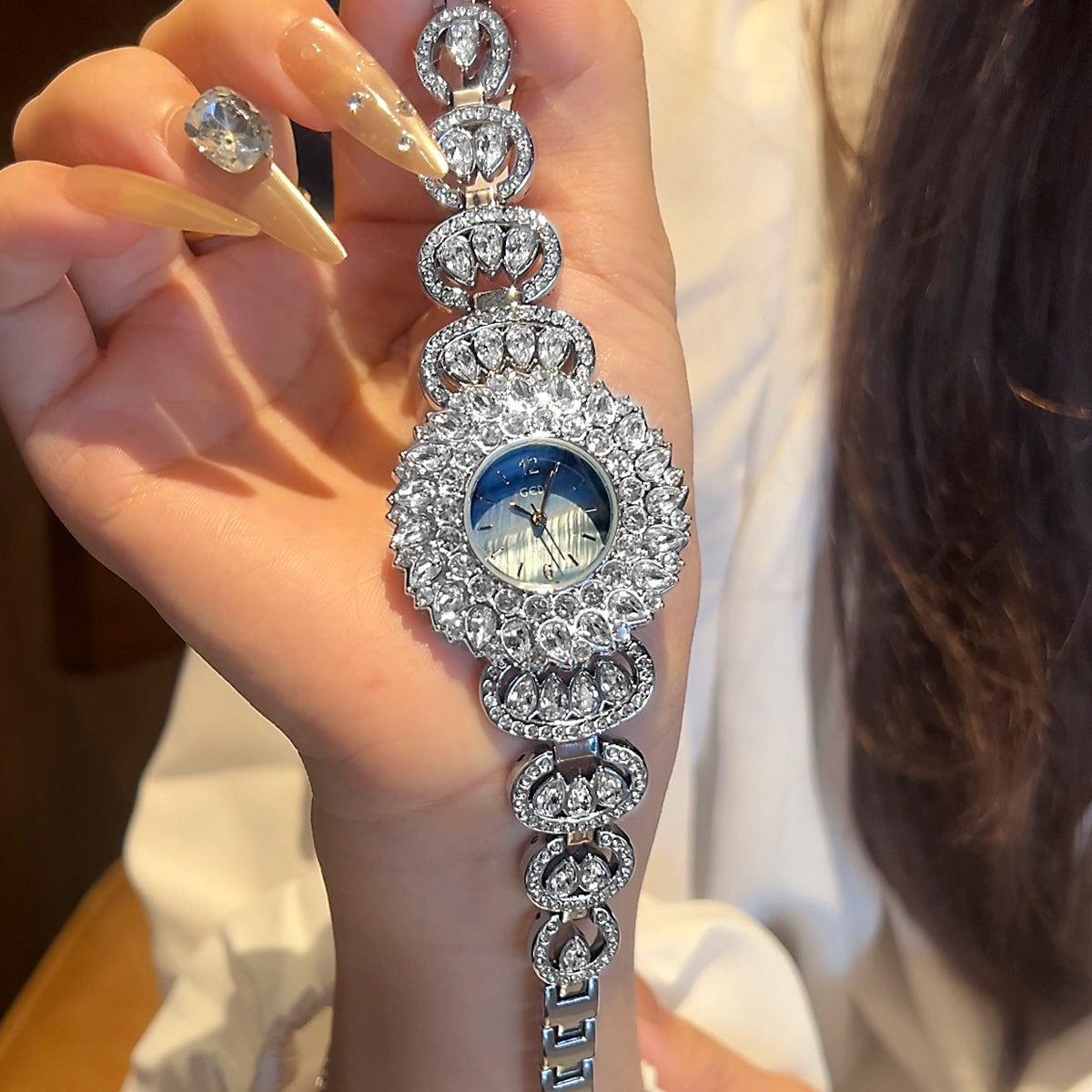 Good-looking Fritillary Exquisite Quartz Watch Dujana147