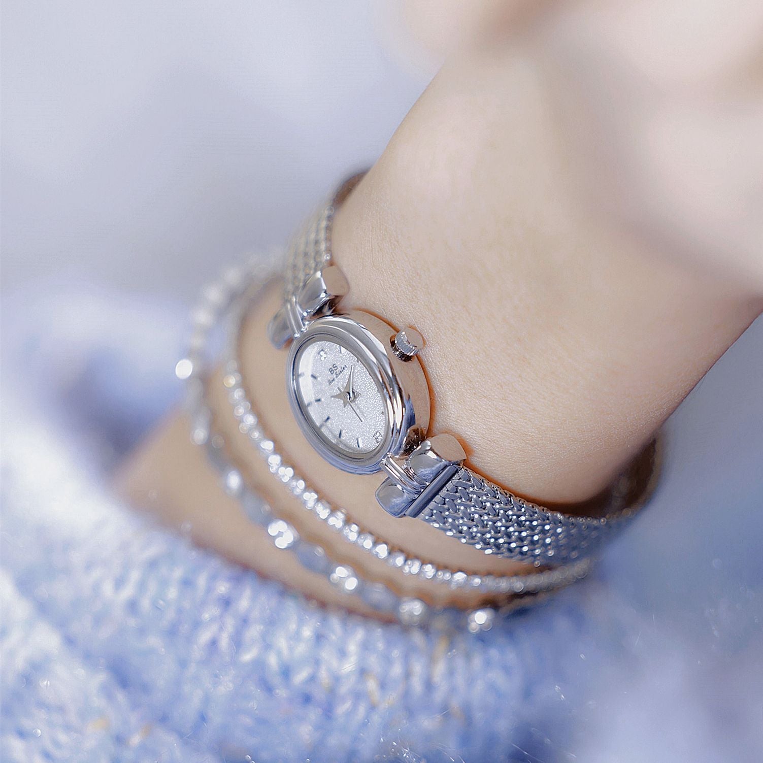 Mid-ancient Jewelry Light Luxury Temperament Small Silver Watch Dujana147