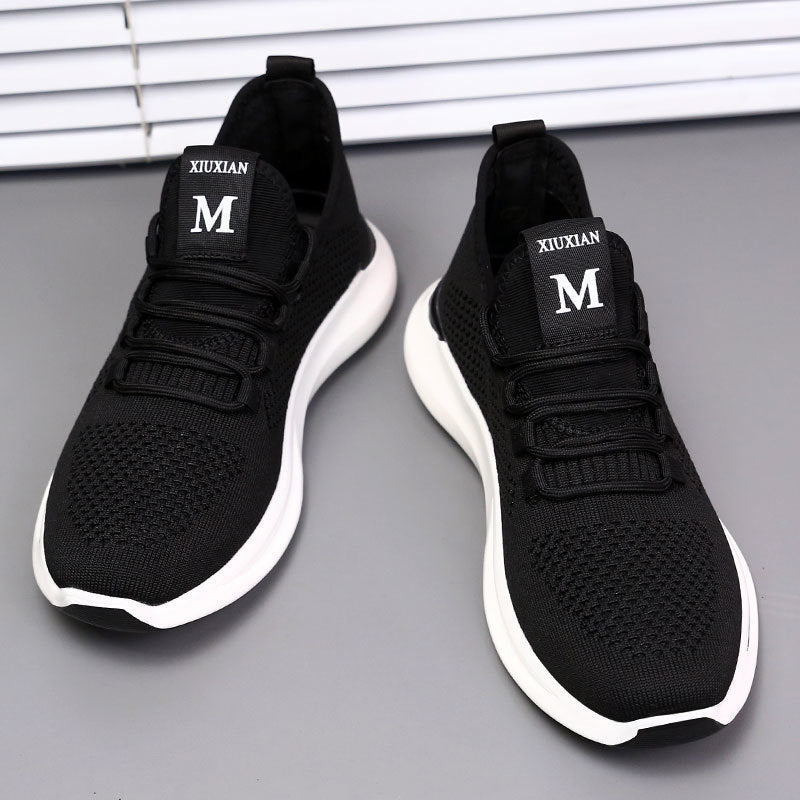 Casual Mesh Sports Men's Shoes Breathable Soft Bottom Wild Deodorant Light