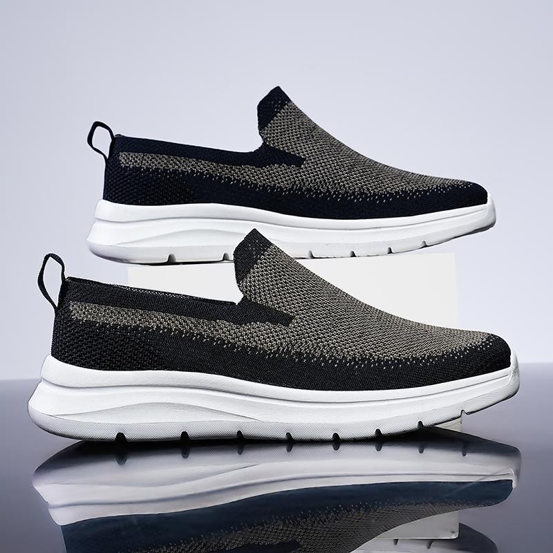 Plus Size Men's Shoes Mesh Breathable Soft Bottom Leisure